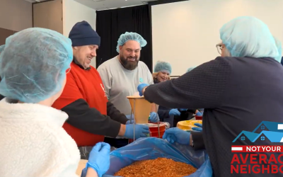 Not Your Average Neighbor: Ohio woman leads 110 volunteers to package about 38,000 meals for local families