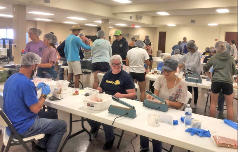 Hurricane Ian Focuses Need On Meals of Hope Packaging Event