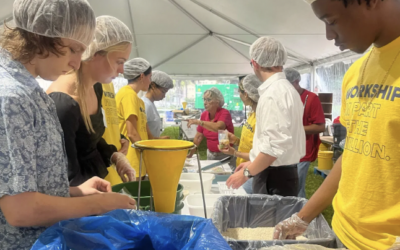 Palm Beach Atlantic University Pack 50,000 Meals In 2 Hours