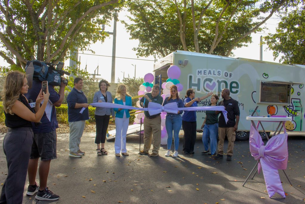 Mobile Food Pantry Ribbon Cutting